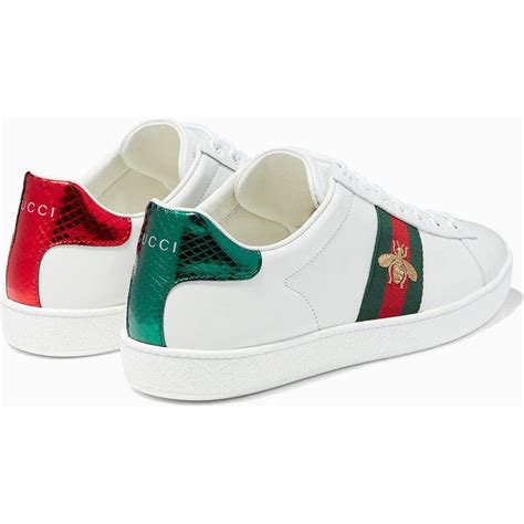 gucci bee sneaker sale|Gucci bedazzled sneakers.